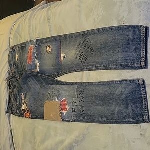 Pants polo patch